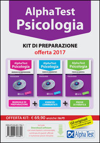 Alpha Test. Psicologia. Kit di preparazione. Con software di simulazione