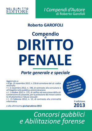 Compendio di diritto penale. Parte generale-Compendio di diritto penale. Parte speciale