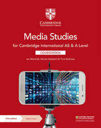 9781009262248 - Cambridge International AS & A Level Media Studies. Coursebook (Carta + Digitale con Licenza 2 anni). Per le Scuole supe