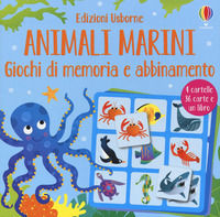 9781474983662 - Animali marini. Ediz. a colori. Con 36 Carte