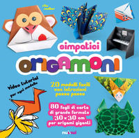 9782889352432 - Simpatici origamoni. 20 modelli facili con istruzioni passo passo. Ediz. a colori. Con carte per origami staccabili inte