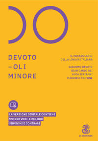 9788800501071 - Devoto-Oli minore. Il vocabolario della lingua italiana