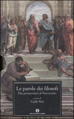 9788804522324 - Le parole dei filosofi. Dai presocratici al Novecento