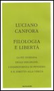 9788804578499 - Filologia e libertà