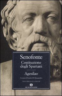 9788804586791 - Costituzione degli spartani-Agesilao. Testo greco a fronte
