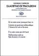 9788806142988 - Quaderno di traduzioni
