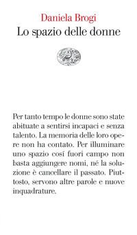 9788806250980 - Lo spazio delle donne