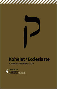 9788807901249 - Kohèlet/Ecclesiaste