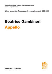 9788808069054 - ART. 339-359. Appello