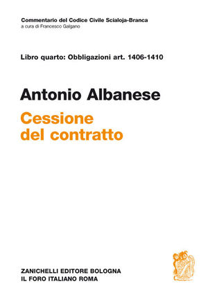 9788808069351 - Cessione del contratto