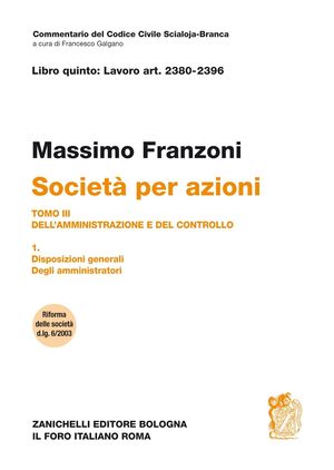 9788808173928 - Società per azioni