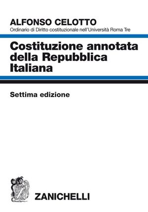 9788808176448 - Costituzione annotata della Repubblica italiana