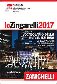 9788808601476 - Lo Zingarelli 2017. Vocabolario della lingua italiana. Plus digitale. Con DVD-ROM. Con aggiornamento online