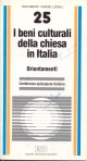 9788810106990 - I beni culturali della Chiesa in Italia