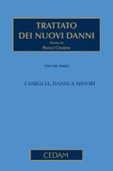 9788813311711 - Trattato dei nuovi danni. Vol. 3: Uccisione del congiunto. Responsabilità familiare, affido, adozione