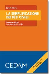 9788813317515 - La semplificazione dei riti civili