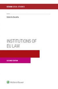 9788813385934 - Institutions of EU law