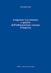 9788814106439 - Corporate Governance e qualità dell'informazione esterna d'impresa