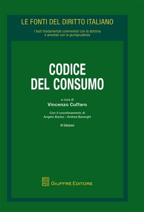 9788814161483 - Codice del consumo