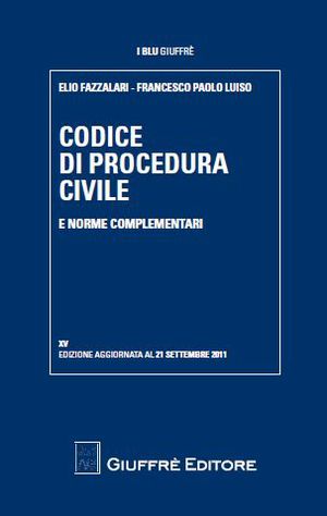 9788814163166 - Codice di procedura civile e norme complementari