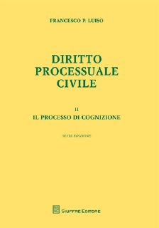 9788814171819 - Diritto processuale civile. Vol. 2: Il processo di cognizione
