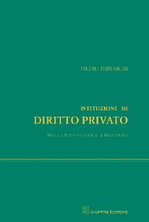 Istituzioni di diritto privato