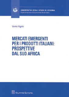 9788814173066 - Mercati emergenti per i prodotti italiani: prospettive dal Sud Africa