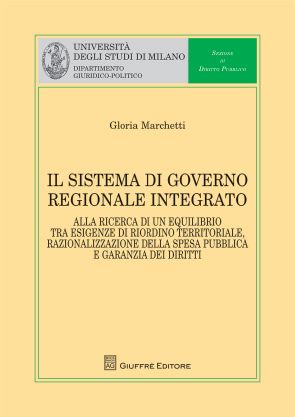 9788814174483 - Il governo regionale integrato
