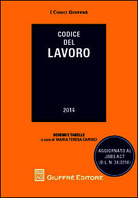 9788814189180 - Codice del lavoro