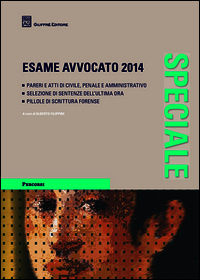 9788814192760 - Speciale esame avvocato 2014