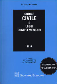 9788814211621 - Codice civile e leggi complementari