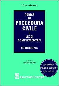 9788814217494 - Codice di procedura civile e leggi complementari