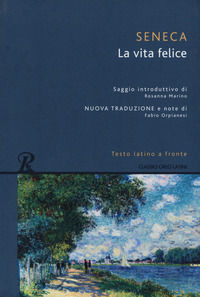 9788818033618 - La vita felice. Testo latino a fronte. Ediz. integrale