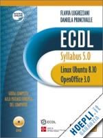 9788820344474 - ECDL Syllabus 5.0, Linux Ubuntu 8.10 e OpenOffice 3.0