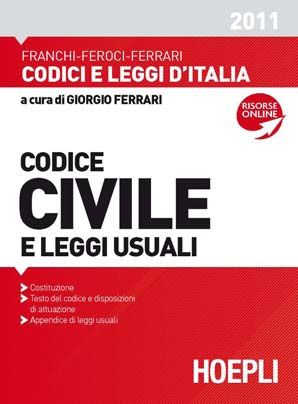9788820345983 - Codice civile e leggi complementari 2011