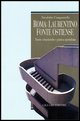 9788820728489 - Roma: Laurentino fonte ostiense. Teorie urbanistiche e pratica quotidiana