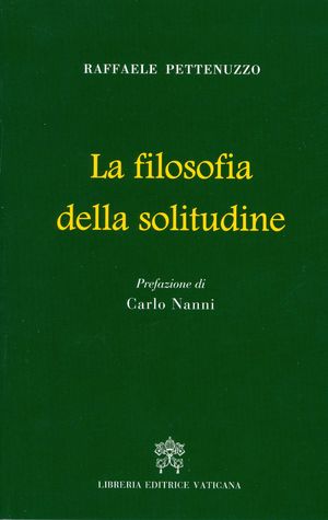 9788820990916 - La filosofia della solitudine