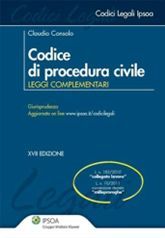 9788821734731 - Codice di procedura civile. Leggi complementari