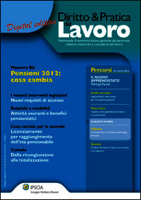 9788821737244 - Manovra bis: pensioni 2012