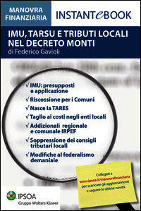 9788821737718 - IMU, TARSU e tributi locali nella manovra Monti