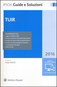 9788821755934 - TUIR 2016. Con aggiornamento online