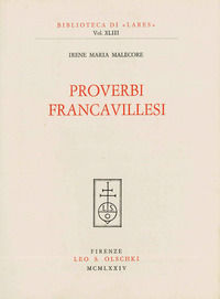 9788822218094 - Proverbi francavillesi
