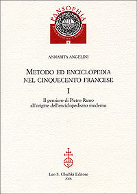 9788822258564 - Metodo ed enciclopedia nel Cinquecento francese: Il pensiero di Pietro Ramo all'origine dell'enciclopedismo moderno-I Ta