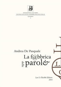 9788822265425 - La fabbrica delle parole