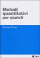 9788823820180 - Metodi quantitativi per giuristi