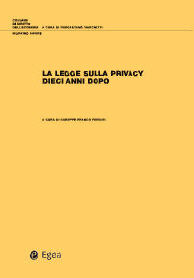 9788823841796 - La legge sulla privacy dieci anni dopo