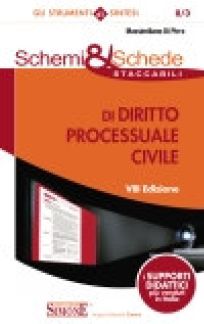 9788824430524 - Schemi & schede di diritto processuale civile