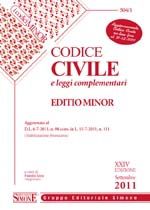 9788824430586 - Codice civile e leggi complementari. Ediz. minor