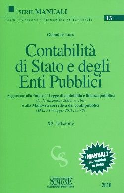9788824454049 - Contabilità di Stato e degli enti pubblici