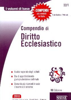 9788824454162 - Compendio di diritto ecclesiastico